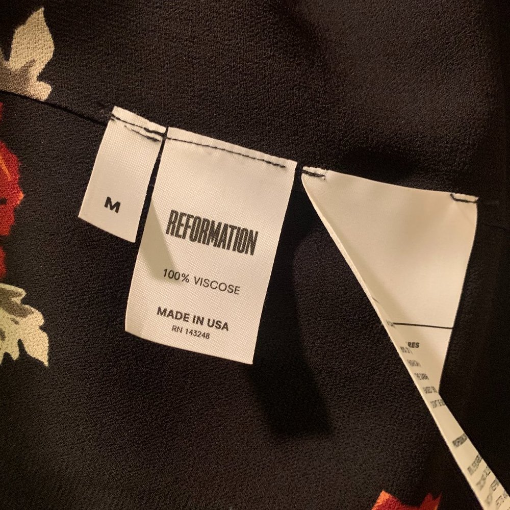 Reformation Delta Wrap Dress - Picture 9 of 9